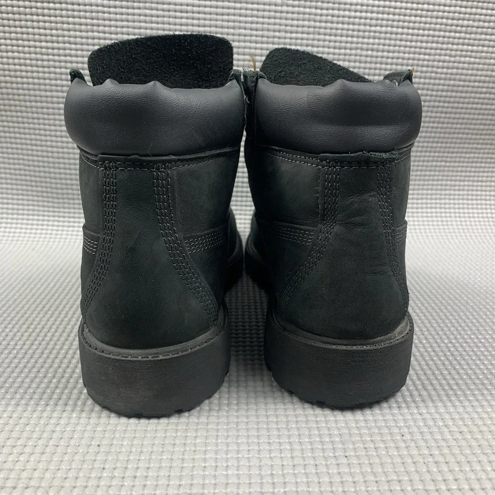 Timberland Boys Premium 6 inch Waterproof Boots Black Size 3